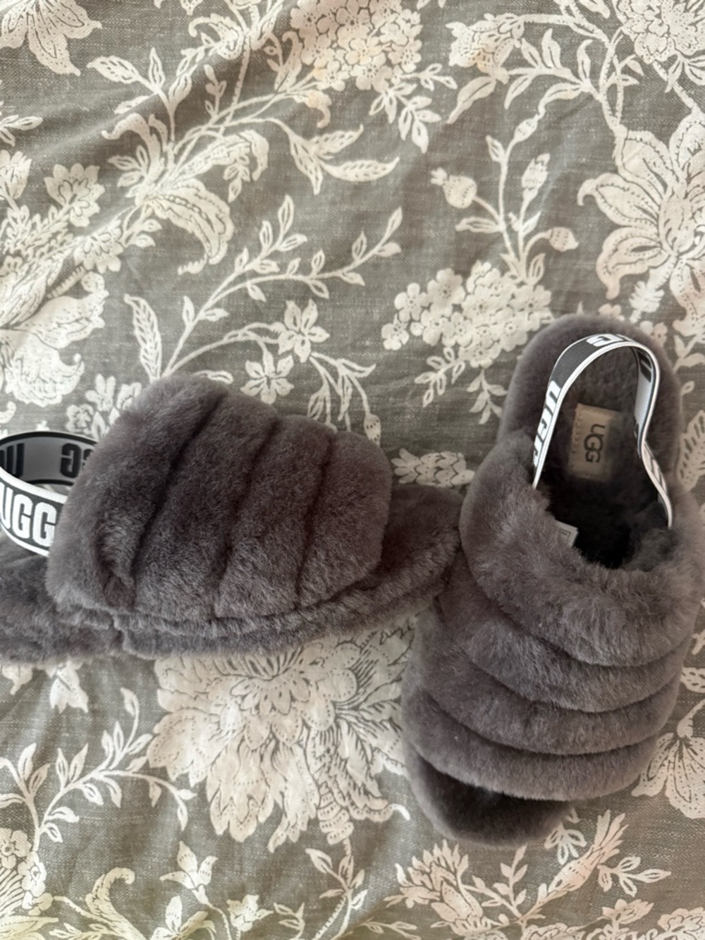 Ugg platform slippers